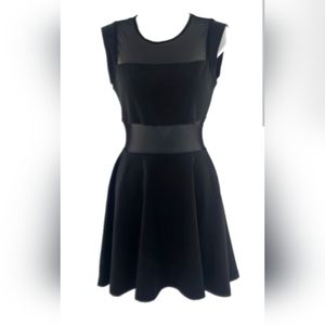 Olsenboye, size medium, sheer black dress.